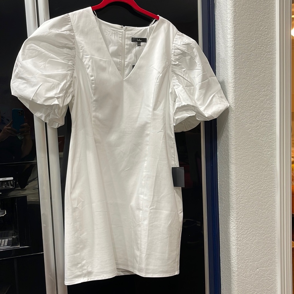 Lulu’s white dress. Size XL NWT
